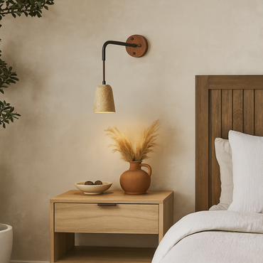 Hardwired LED wall lamp for living room and bedroom