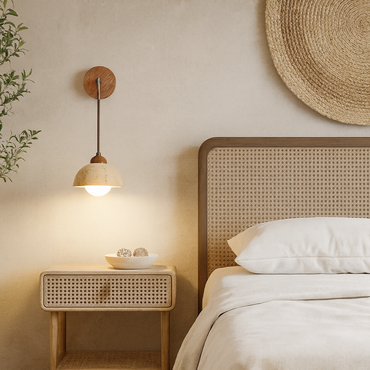 Minimalist LED wall light for bedroom and living room