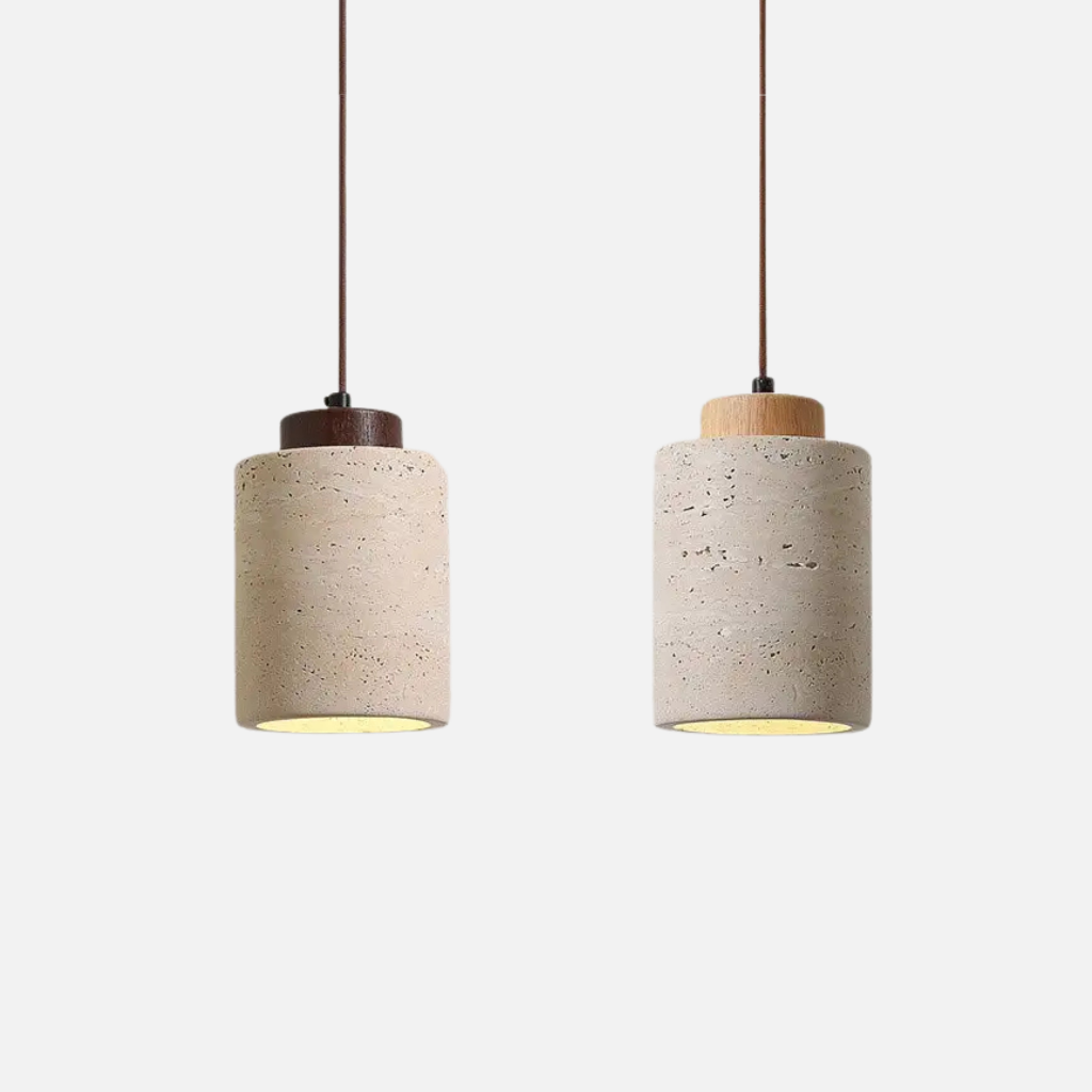Ascra Stone Pendant Light – modern LED hanging ceiling lamp