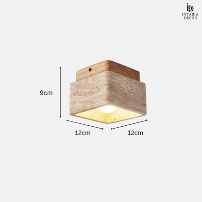 Minimalist eco-friendly ceiling light for living room