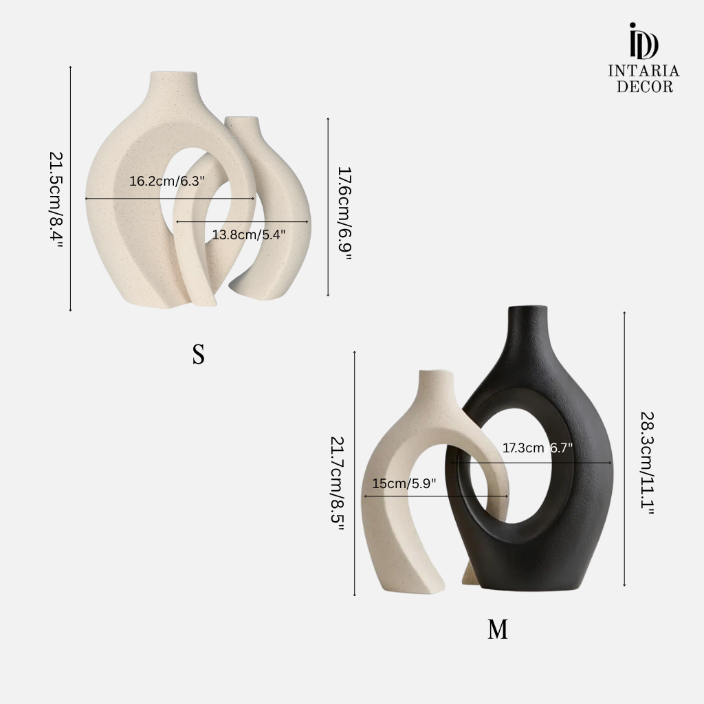Evara Vases (Set of 2)